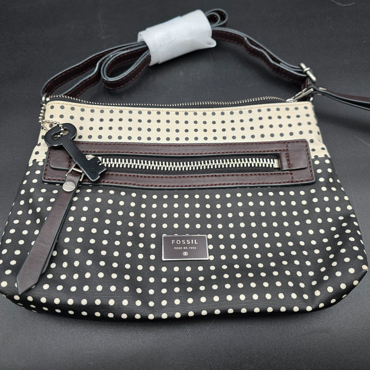 Shoulder Bag Fossil Polka Dot Handbags Fossil Original Sydney