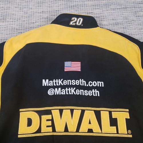 Matt Kenseth Racing Jacket Men's XL DeWalt 2003 Champion NASCAR JH Design Pins - Picture 15 of 20