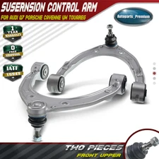 2x Front LH&RH Upper Control Arm w/ Ball Joint for Audi Q7 07-15 Porsche Touareg