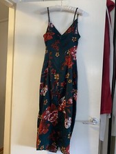 pretty little thing midi dress size 8