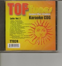 KARAOKE TOP TUNES POP Vol:2 CD G TT024