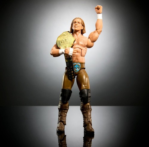 WWE Elite Collection Survivor Series Shawn Michaels Figure BAF British Bulldog - Picture 9 of 9