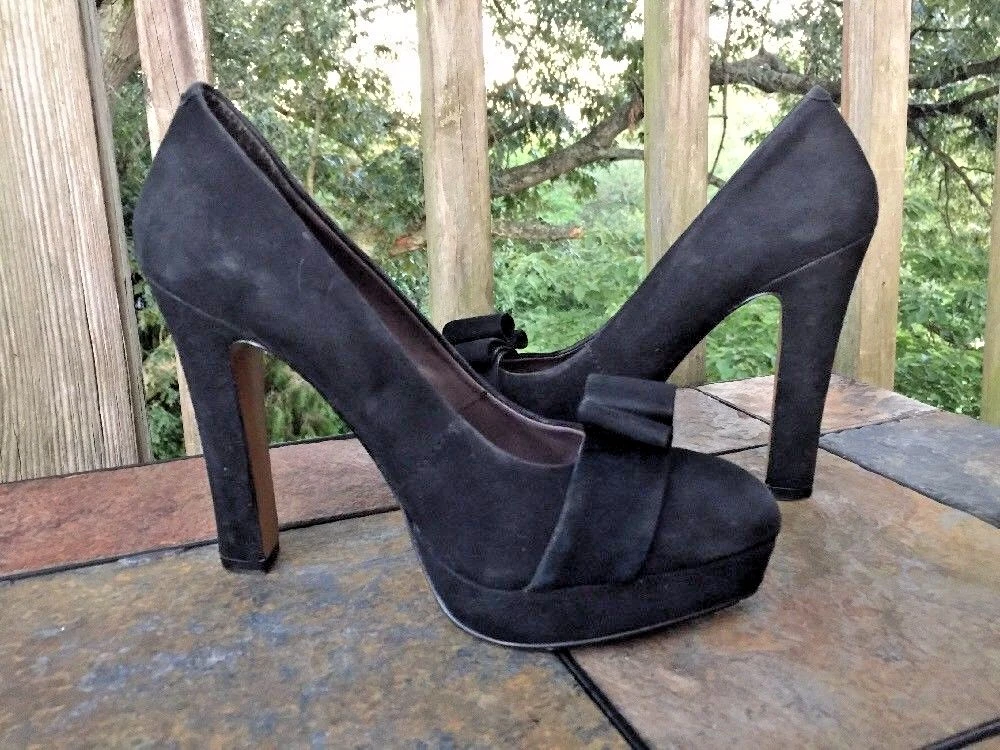 Claire suede pump cheap