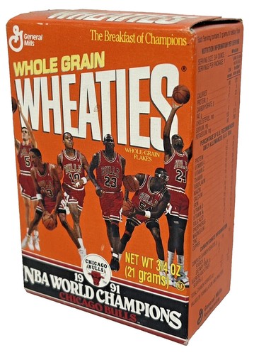 Chicago Bulls wheaties boxes celebrating the first 3 titles | eBay