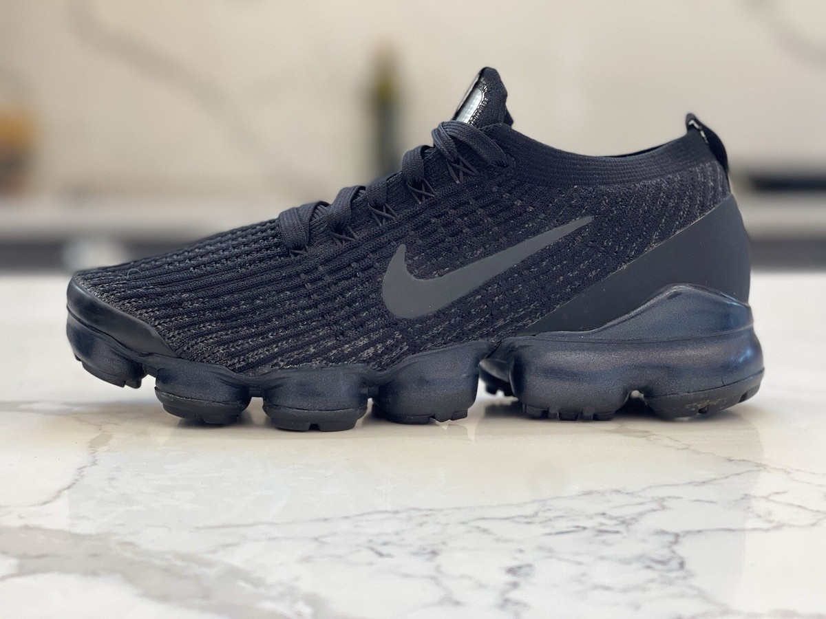 nike vapormax flyknit 3 black junior