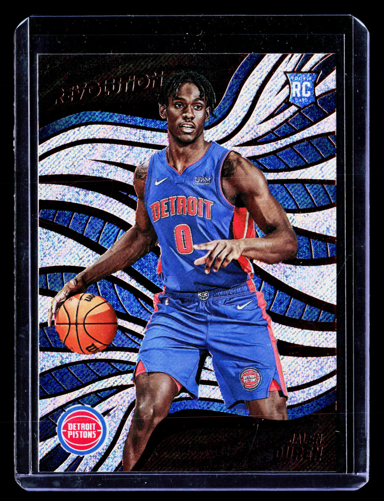 2022-23 Panini Revolution Jalen Duren #150 RC Detroit Pistons