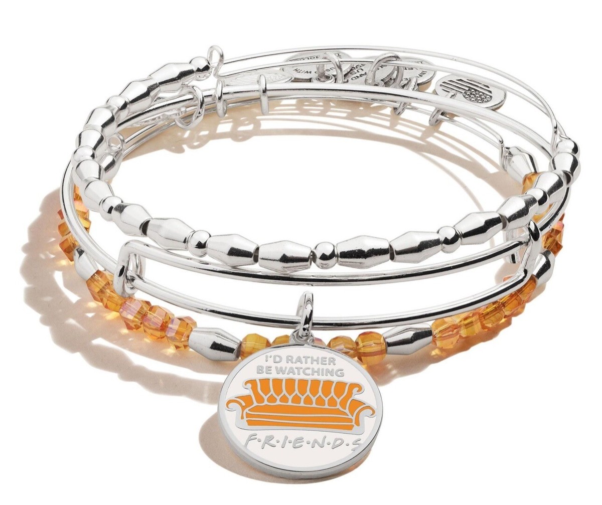 Alex and Ani FRIENDS' Couch TV Show Set of Bangle Bracelets