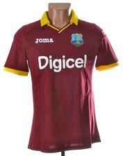 WEST INDIANS CRICKET SHIRT JERSEY JOMA SIZE S ADULT