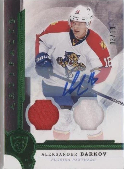 Emerald Dual Relic Autographs