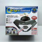 Beyond Bright Light Screws Into Light Socket with Built-In Bluetooth Speaker