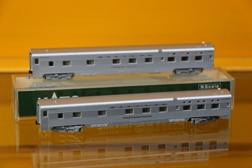 Lot de voitures voyageurs Kato N 106-1401 Smoothside E Santa Fe (4 voitures) - Photo 3/6