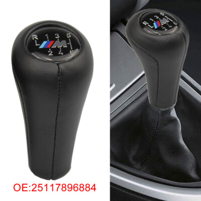6 Gang Schalthebel Schaltknauf M Sport Shift Knob Für BMW E46 E90 F10 E88 E60