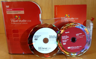 Microsoft Visual Studio 2008 Professional + SQL Server 2005 w/ KEY