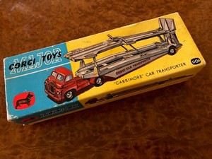 corgi major toys carrimore car transporter