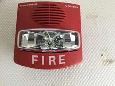 SIMPLEX TRUE ALERT 07430157 RED HORN STROBE..190