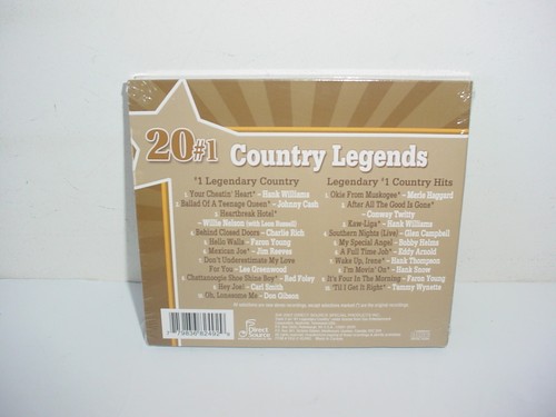 20 #1 Country Legends (2 CD Set) - Picture 2 of 2