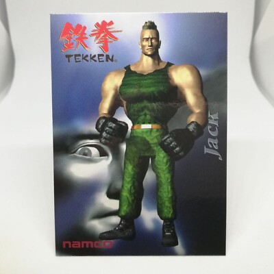 006 JACK TEKKEN Namco Official Collection Cards Trading Video Game Epoch