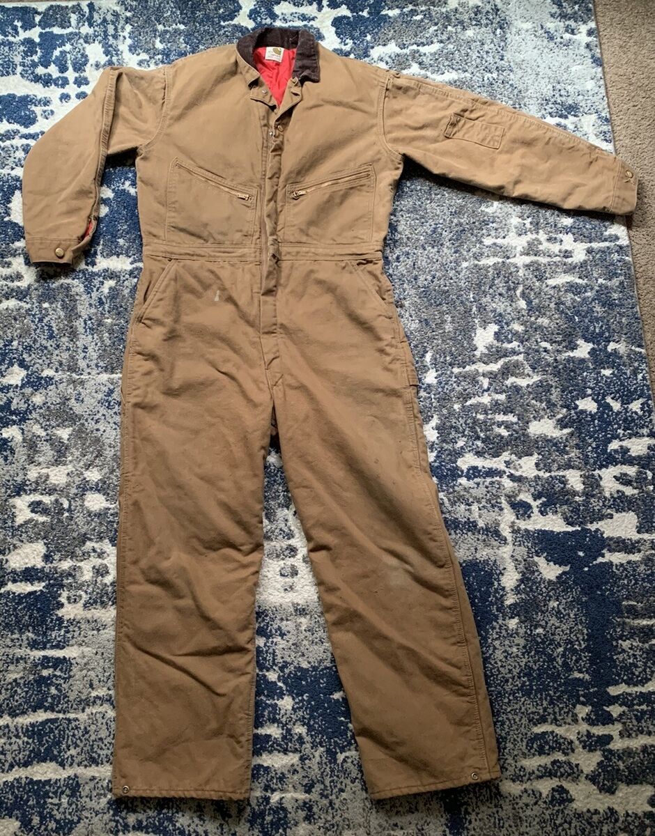 CARHARTT Coveralls Boiler Suit Size 42 R Overalls Workwear CARHARTT Coveralls Boiler Suit Size 42 R Overalls Workwear