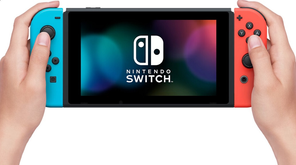 Brand New Nintendo Switch™ - Neon Blue + Neon Red Joy-Con