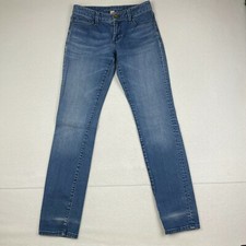 Banana Republic Skinny Jeans Womens Size 26 Blue Denim Wash