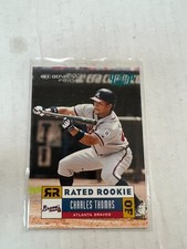 Charles Thomas 2005 Donruss Baseball Rookie Press Proof Blue #28 #093/100 NrMt