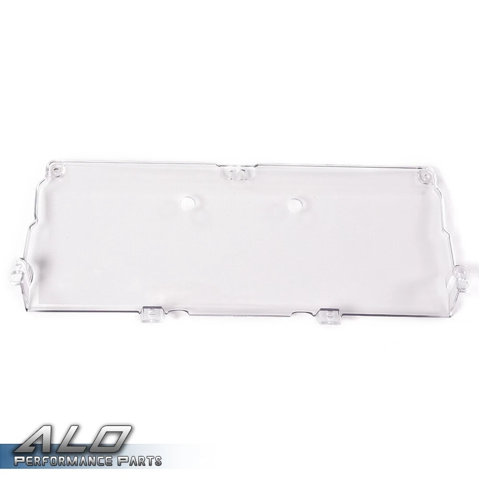 Ajuste para 92-97 Ford F150 tablero de instrumentos calibre cubierta transparente lente Foto 3 de 4