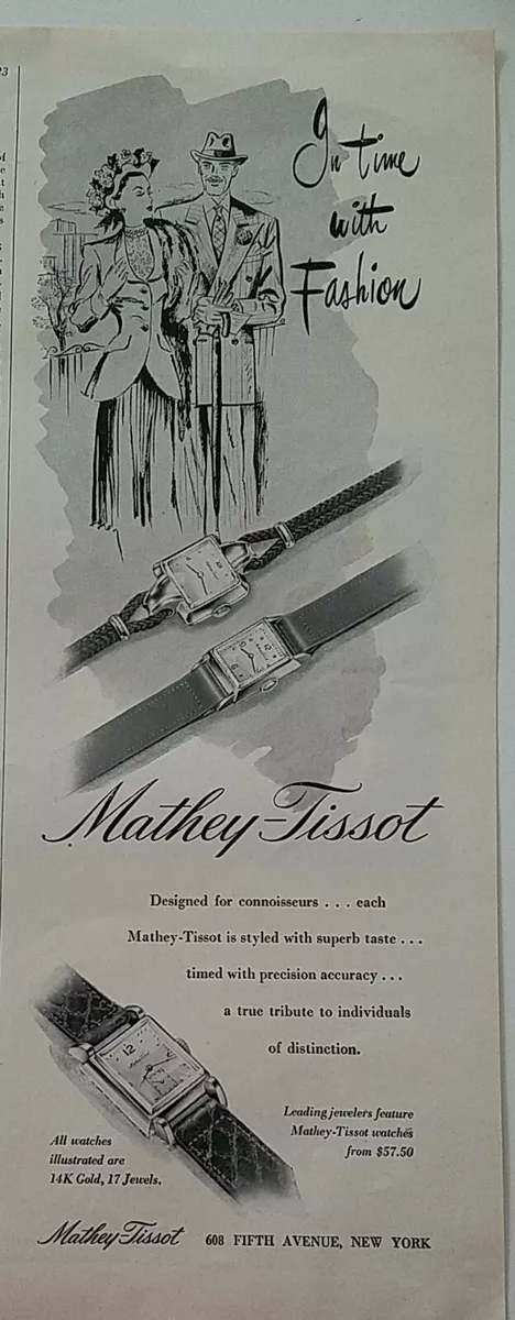 Mathey tissot shop ebay