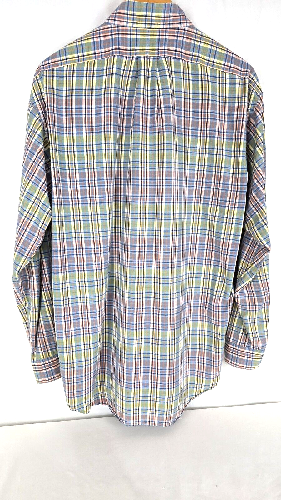 Polo Ralph Lauren camicia con bottoni Blake cotone colorato a quadri pony M L