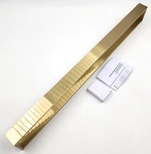 ICO Bath Volkano Erupt V1150-BGL Brushed Gold Light 24" Towel Bar