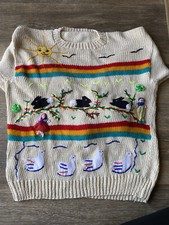 NOS Handmaid Peruvian Arpillera Sweater