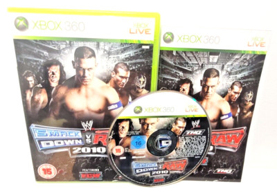 WWE Smackdown Vs Raw 2010 mit ECW Xbox 360 PAL UK (funktioniert weltweit)