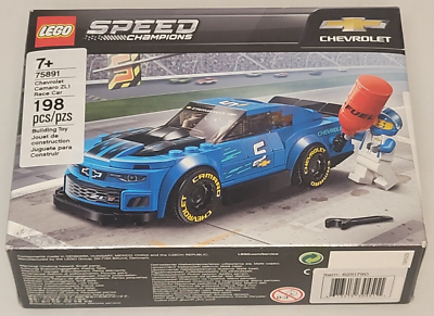 たぴおか LEGO 75891 Speed Champions Chevrolet Camaro ZL1 Race Car Official