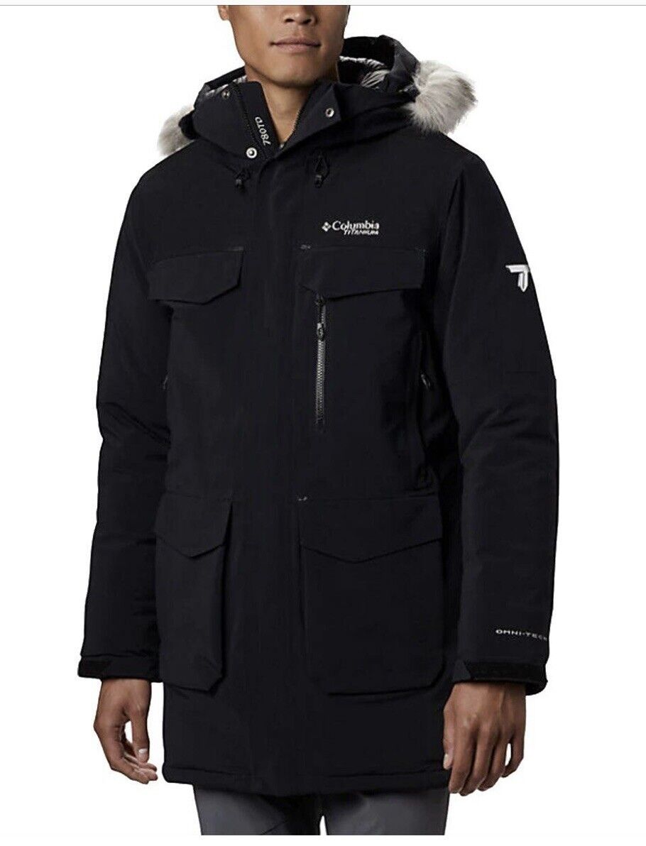Columbia Titanium Men's Titan Pass 780 TurboDown Parka Columbia Titanium Men's Titan Pass 780 TurboDown Parka