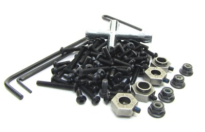 Pezzi Originali TRX-4 Defender Set Viti E Strumenti Per Traxxas TRX-4 Defender - Mozzi Esagonali 12 Mm, Dadi, Hardware Di Ricambio Traxxas TRX4 Front Axle - Foto 9