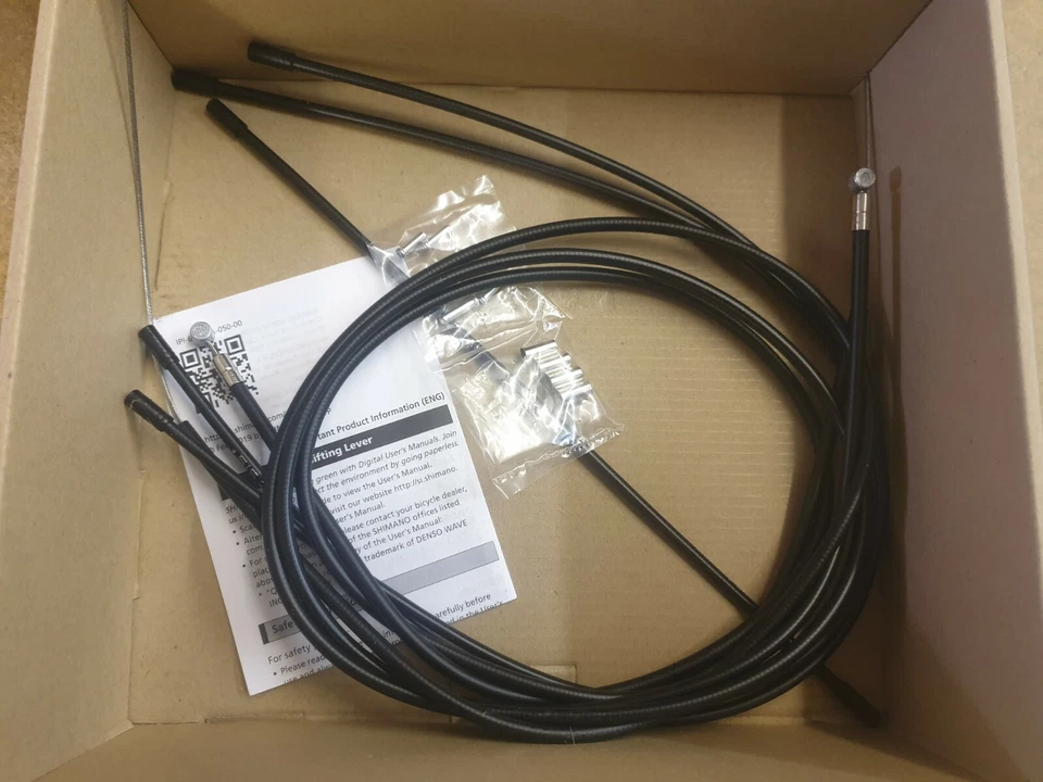 Shimano 3+6 Speed EZ Fire Gear Shifters Brake levers + All Cables ST-EF41 (PAIR) - Image 3 of 4