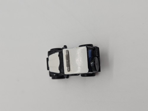 Micro Machines Jeep Wrangler Yellow 4x4 Police Truck Black And White - Picture 5 of 6