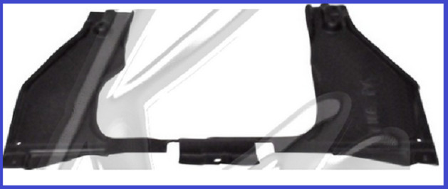 Cache sous moteur Audi A4 A6 Passat pour isolation hivernale et anti-boue