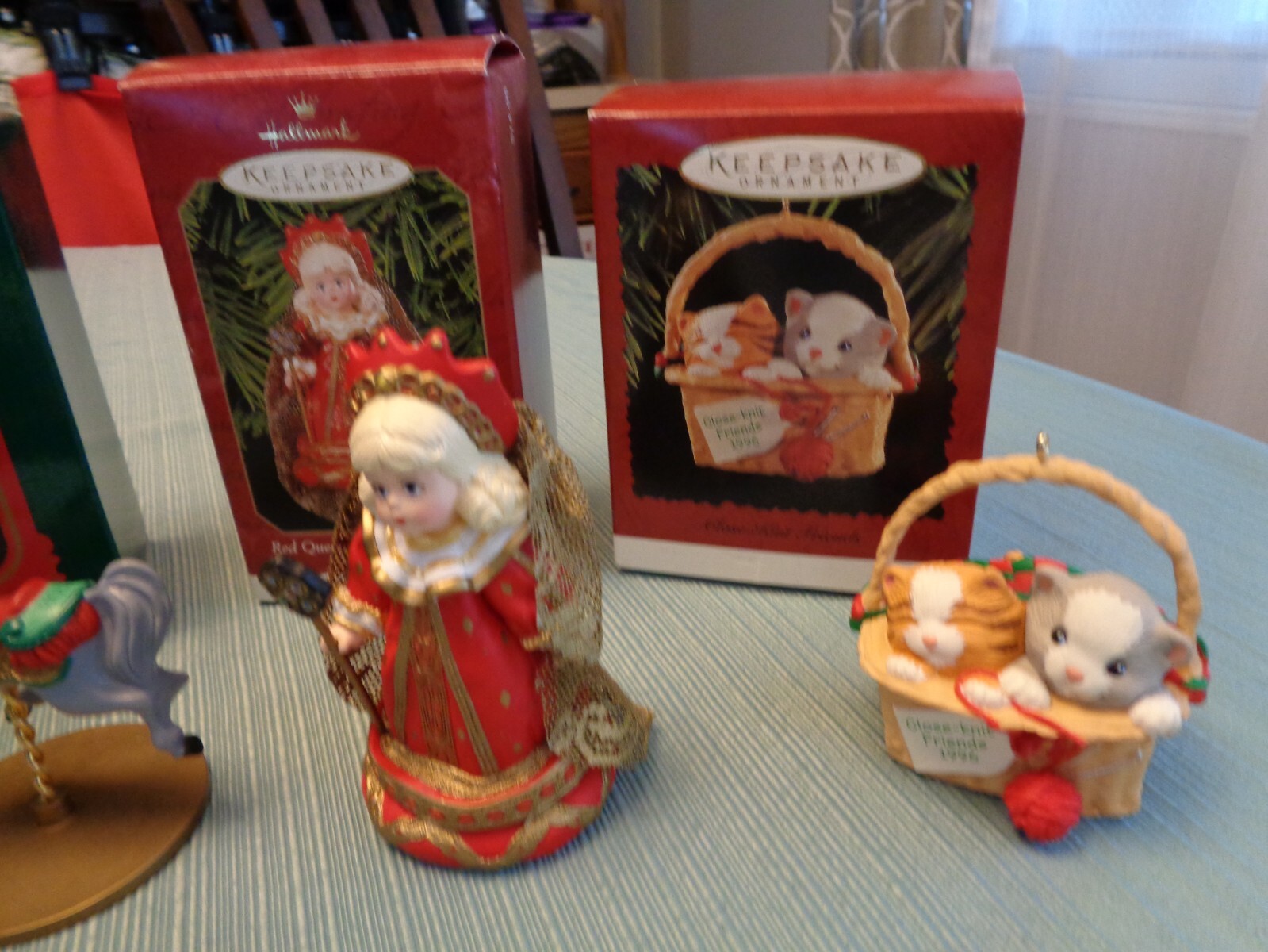 Six Hallmark Christmas ornaments eBay