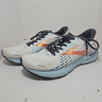 Brooks Adrenaline 21. Men's Size 9. (UK 7, EUR 40.5) White. 