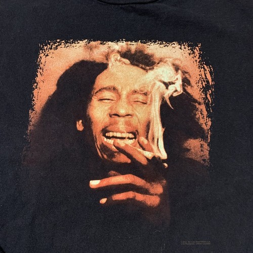 Rare Vintage Bob Marley ZION Long Sleeve T Shirt Herb Ganga Portrait Men’s M - Picture 2 of 9