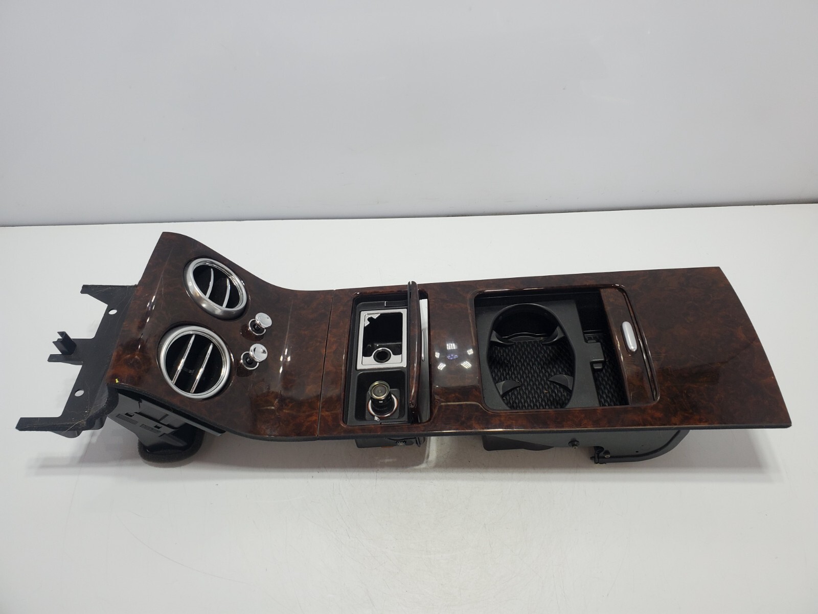 ✅ 03-10 OEM Bentley Continental GT Coupe Rear Complete Center Console Wood Trim