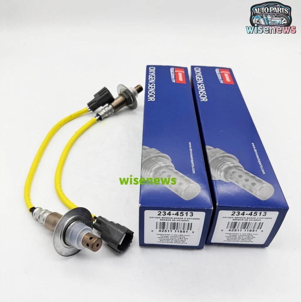 2X Denso 234-4513 Oxygen Sensor for Subaru Forester 2.5L Impreza XV Crosstrek Foto 2 de 4