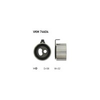 Spannrolle, Zahnriemen SKF VKM 74604 FüR Ford Mazda
