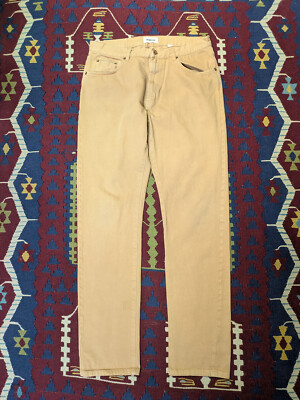 Taylor Stitch Selvedge Slim Fit Jeans, 33x34, Light Orange