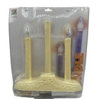 Vintage 90s Seasonal Specialties Electrics 3 Light Indoor Electric Candle 1995 