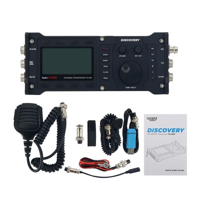 Discovery Lab599 TX-500 10W 50MHz Portable HF Transceiver All Mode for SSB CW AM