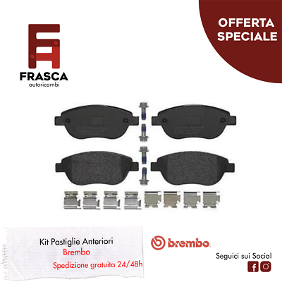 Pastiglie Freno Anteriori Brembo - Alte Prestazioni E Silenziosit&agrave; Per La Tua Auto