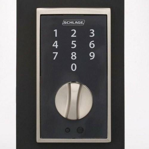 keen Touch Electronic Deadbolt Door Lock Rated AAA, made by S Canada - Picture 7 of 14