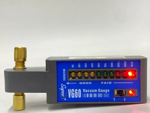 Supco VG60 Portable Hand Held Vacuum Indicator Gauge (UD2106048)