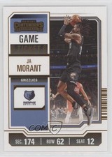 2023-24 Panini Contenders Bronze Game Ticket Ja Morant #74 1c0k